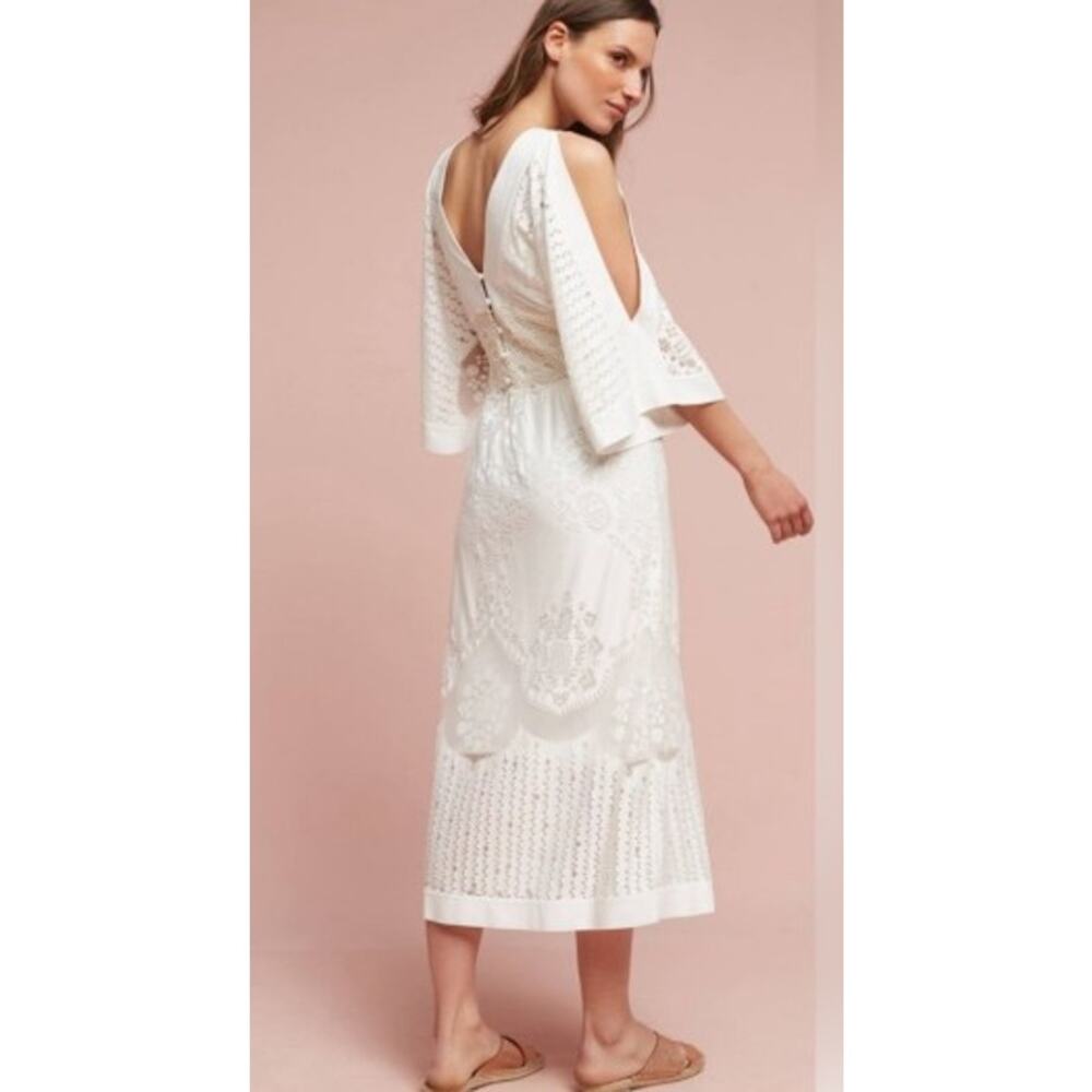 Farm Rio Solana Cold Shoulder Dress Sz. M - Picture 2 of 9